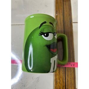 M&M Green Character Coffee Mug Official Licensed Product Fun Collectible
